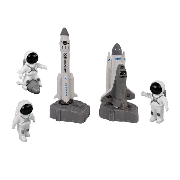 اسباب بازی مدل فضانورد طرح پرتاب موشک کد 328 مجموعه 9 عددی