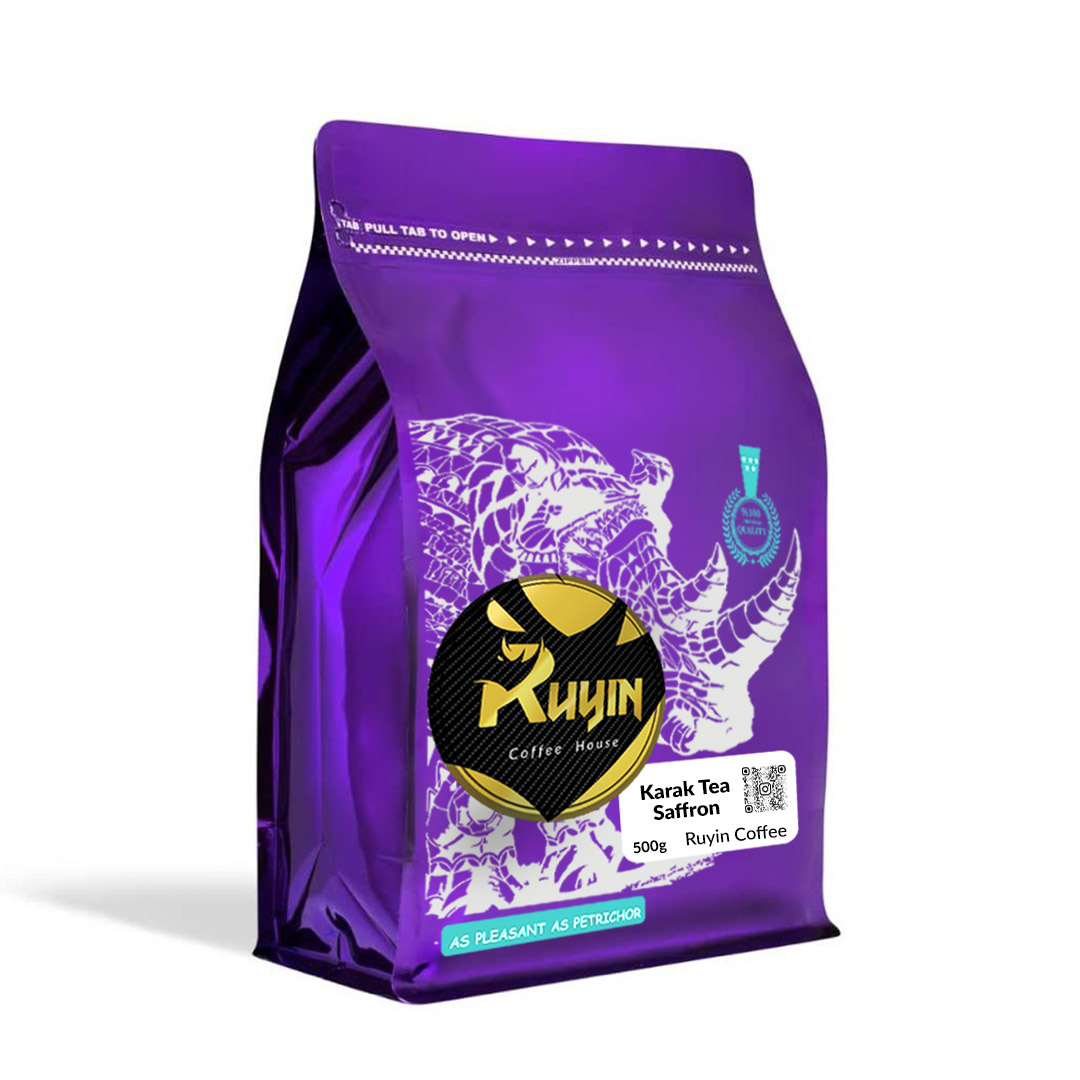چای کرک زعفران رویین - 500 گرم