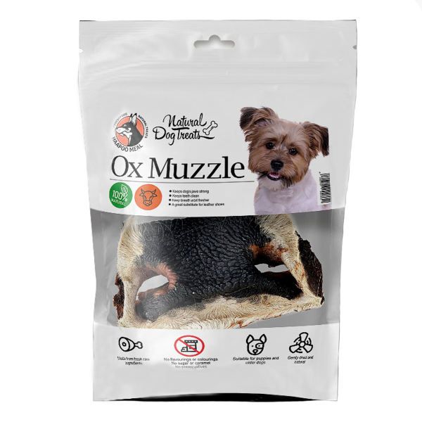 غذای تشویقی سگ هاپومیل مدل Ox Muzzle وزن 60 گرم