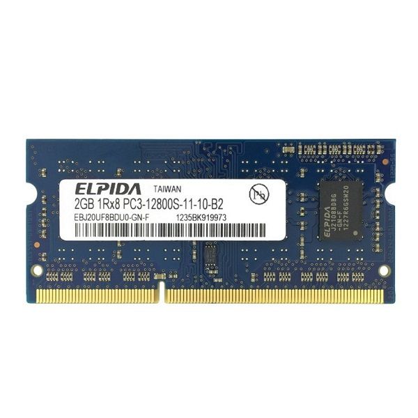 رم لپ تاپ DDR3 تک کاناله 1600 مگاهرتز CL11 الپیدا مدل PC3-12800 ظرفیت 2 گیگابایت