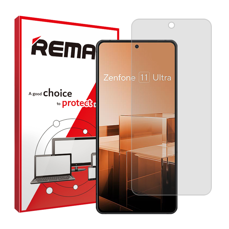 محافظ صفحه نمایش شفاف ریمکس مدل HyGEL مناسب برای گوشی موبایل ایسوس Zenfone 11 Ultra