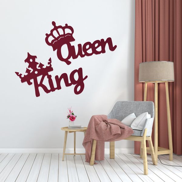 دیوارکوب آرتافرین مدل King Queen مجموعه 2 عددی