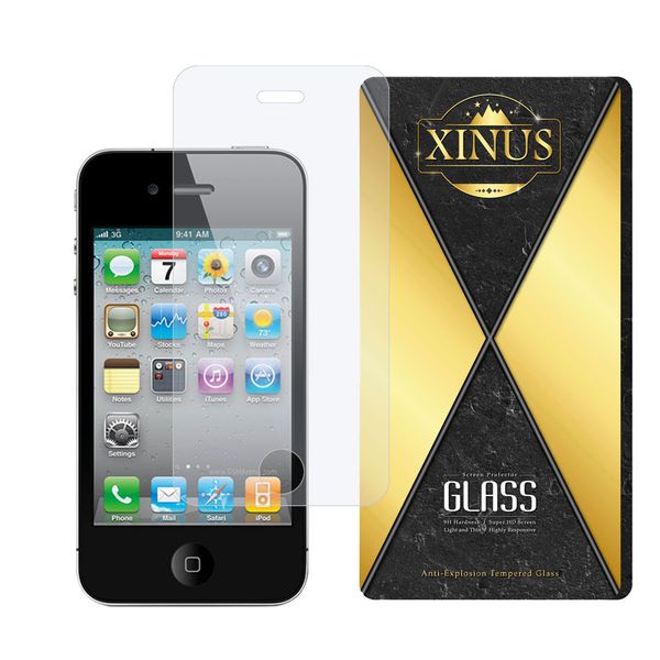   محافظ صفحه نمایش ژینوس مدل SIMPLX مناسب برای گوشی موبایل اپل iPhone 4