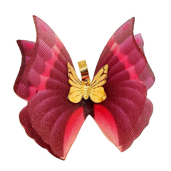 آویز گردنبند طلا 18 عیار زنانه مدل  پروانه کادویی کد 30-180