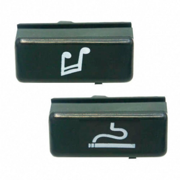 کلید پنل ضبط و جاسیگاری خودرو وارون مدل P-103&amp;104 مناسب برای پژو405 بسته 2 عددی