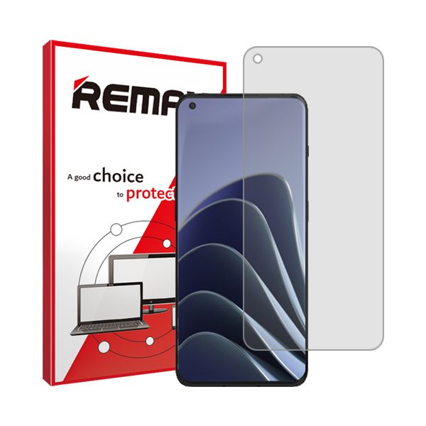 محافظ صفحه نمایش شفاف ریمکس مدل Anti Shock مناسب برای گوشی موبایل وان پلاس 10Pro