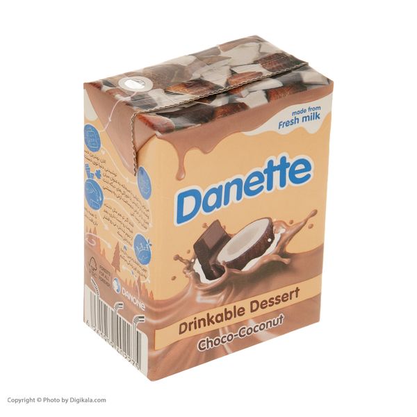 دسر نوشیدنی شکلات نارگیل دنت حجم 0.2 لیتر