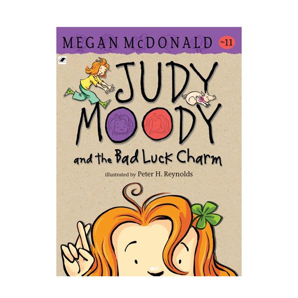کتاب JUDY MOODY AND THE BAD LUCK CHARM اثر MEGAN MCDONALD انتشارات معیار اندیشه