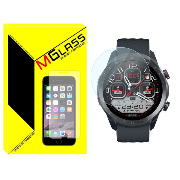 محافظ صفحه نمایش شیشه‌ای ام‌گلس مدل SH-MG مناسب برای ساعت هوشمند میبرو A2