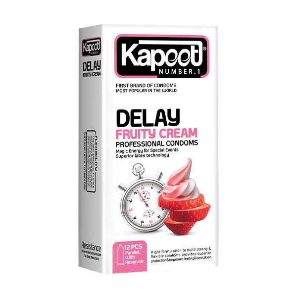 کاندوم کاپوت مدل Delay Fruity Cream بسته 12 عددی به همراه کاندوم کاپوت مدل Classic Lubricated بسته 3 عددی