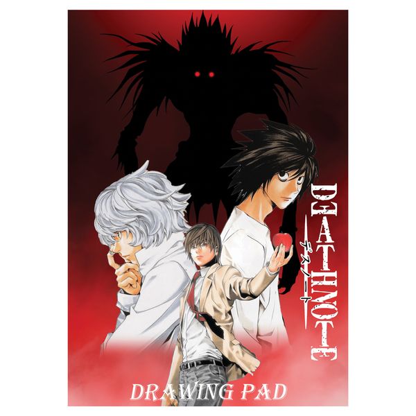  دفتر نقاشی گیلدا مدل Death Note کد PY-09-ART