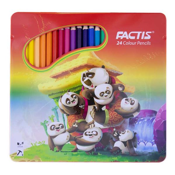مداد رنگی 24 رنگ فکتیس مدل panda کد 74135