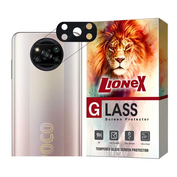  محافظ لنز دوربین لایونکس مدل PLATINLION مناسب برای گوشی موبایل شیائومی Poco X3 / X3 NFC / X3 Pro