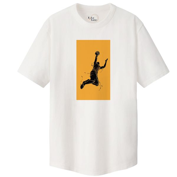 تی شرت لانگ مردانه مدل بسکتبالیست