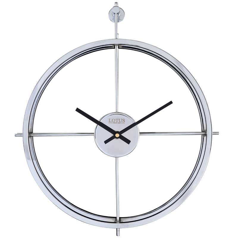 ساعت دیواری لوتوس مدل 18029 BRUNO -SILVER