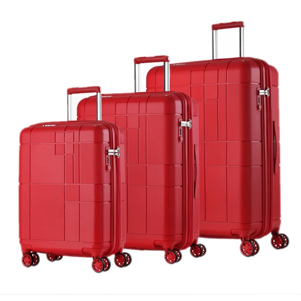 مجموعه سه عددی چمدان اکولاک مدل مونوگرام