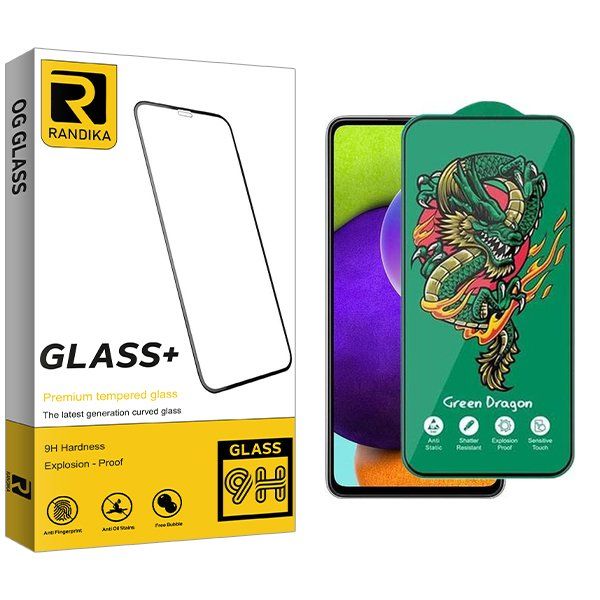 محافظ صفحه نمایش راندیکا مدل RK Green_Dragon مناسب برای گوشی موبایل سامسونگ Galaxy A52