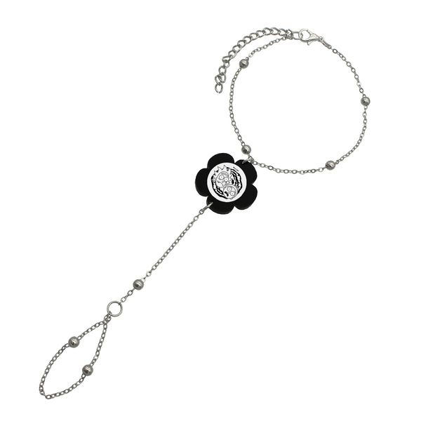 دستبند زنانه ناکسیگو مدل تمیمه طرح ریک و مورتی کد TM11149