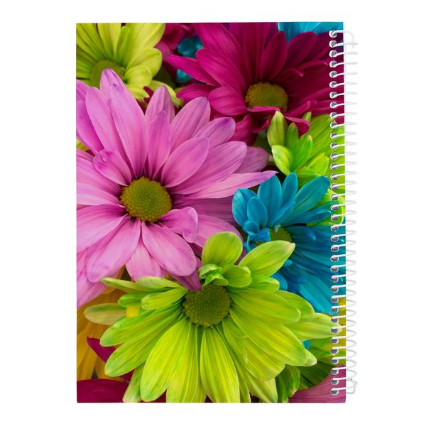دفتر نقاشی 40 برگ کارنیلا طرح گل های رنگارنگ کد kdn679