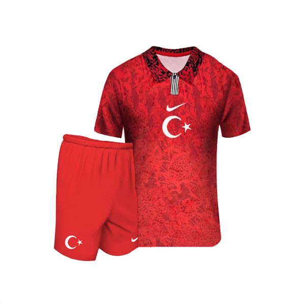 ست تی شرت و شلوارک ورزشی مردانه مدل ترکیه Home 2024