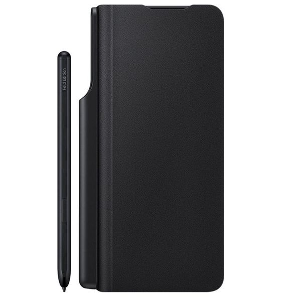  کیف کلاسوری سامسونگ مدل Flip Cover مناسب برای گوشی موبایل سامسونگ Galaxy Z Fold3 به همراه قلم نوری