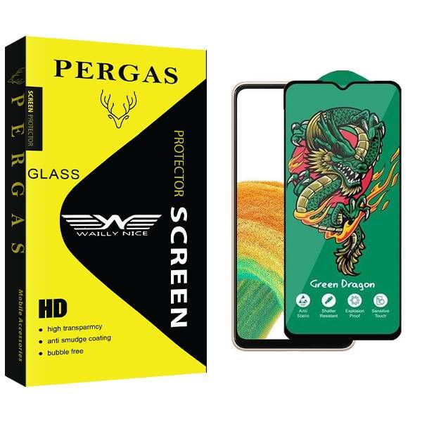 محافظ صفحه نمایش وایلی نایس مدل Pergas Green_Dragon مناسب برای گوشی موبایل سامسونگ Galaxy A33