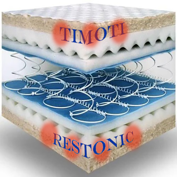تشک تیموتی مدل RESTONIC یکنفره سایز 90×200 سانتیمتر