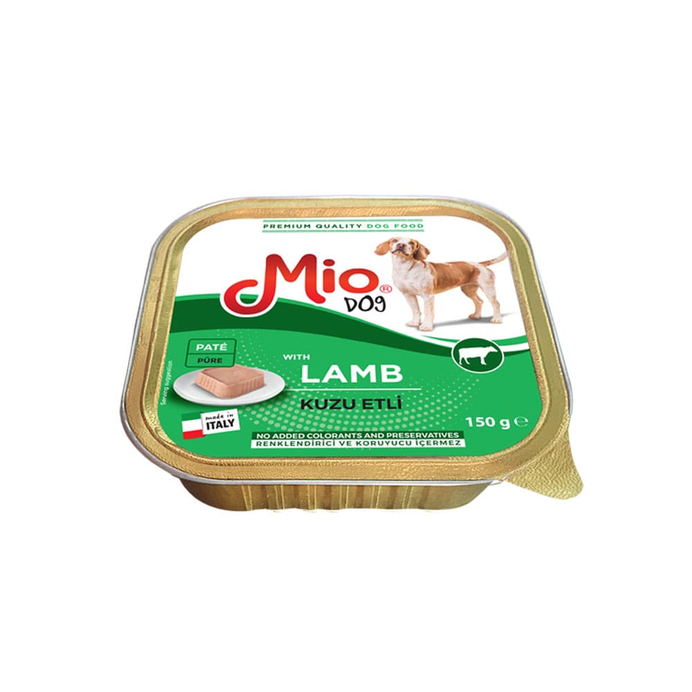 کنسرو غذای سگ میو مدل Lamb وزن 150 گرم