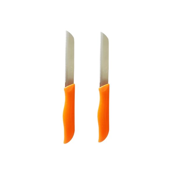 چاقو آشپزخانه مدل اره ای کد 1001 بسته دو عددی