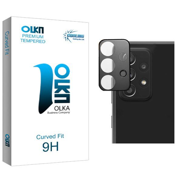 محافظ لنز گوشی کولینگ مدل Olka 3D مناسب برای گوشی موبایل سامسونگ Galaxy A52