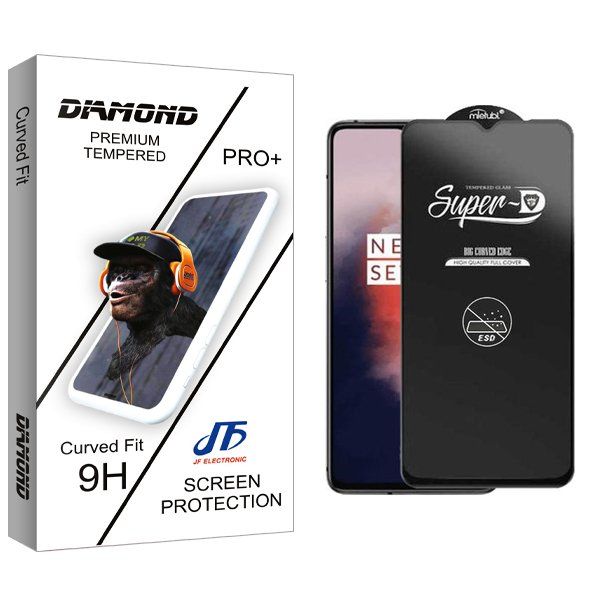 محافظ صفحه نمایش جی اف مدل Diamond SuperD_ESD مناسب برای گوشی موبایل وان پلاس 7T