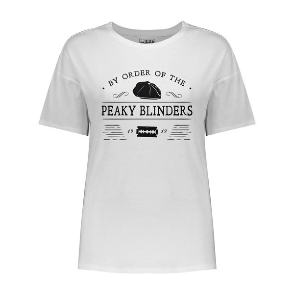 تی شرت آستین کوتاه زنانه فانتازیو مدل 116 طرح Peaky Blinders کد SPK002