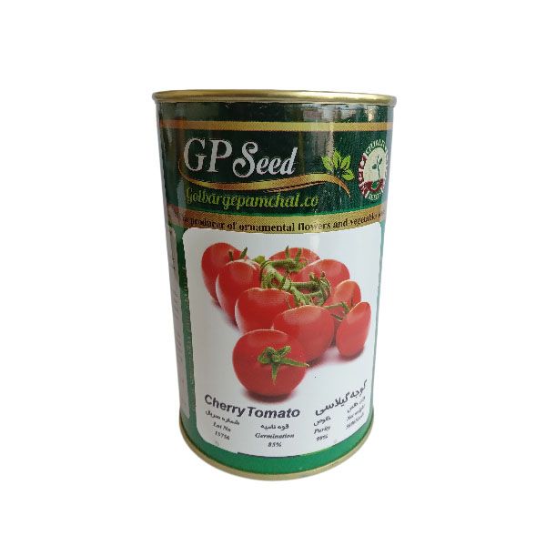 بذر گوجه گیلاسی قرمز گلبرگ پامچال کد GP-01