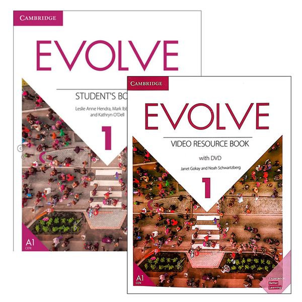 کتاب EVOLVE 1 اثر جمعی از نویسندگان انتشارات آرماندیس 2 جلدی