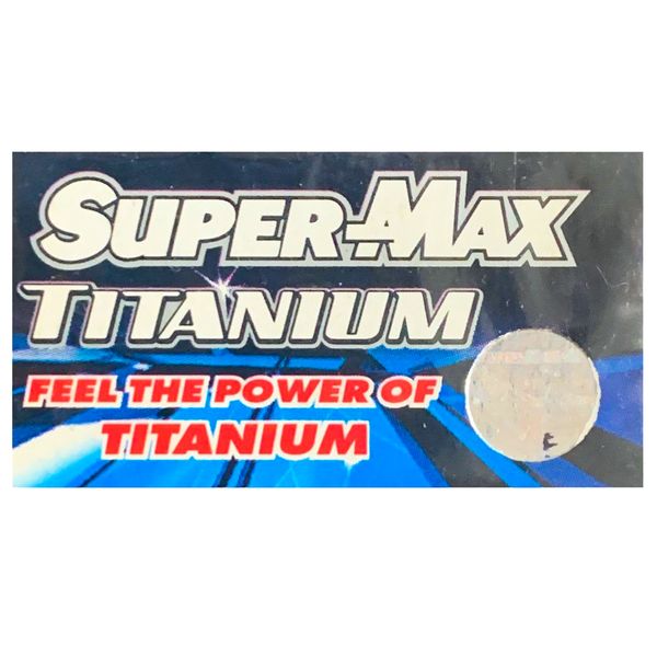 تیغ یدک سوپر مکس مدل TITANIUM بسته 5 عددی