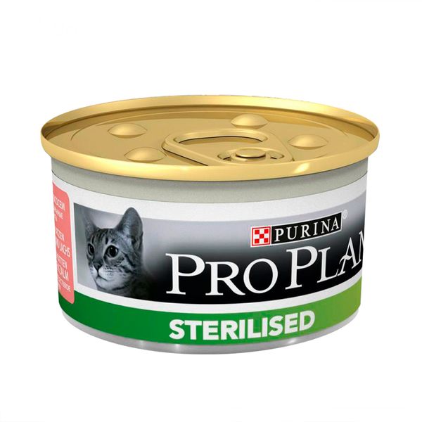 کنسرو غذای گربه پروپلن مدل Sterilised وزن 85 گرم