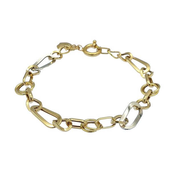 دستبند طلا 18 عیار زنانه طلاوجواهری احسان مدل 1EB1342