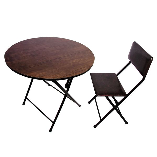 میز و صندلی ناهارخوری میزیمو مدل تاشو کد 701