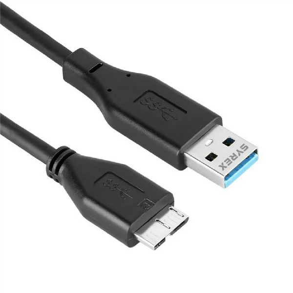 کابل هارد USB3.0 سایرکس مدل SX-UB3 طول 30 سانتیمتر
