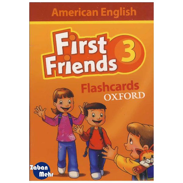 فلش کارت American First Friends 3 انتشارات زبان مهر