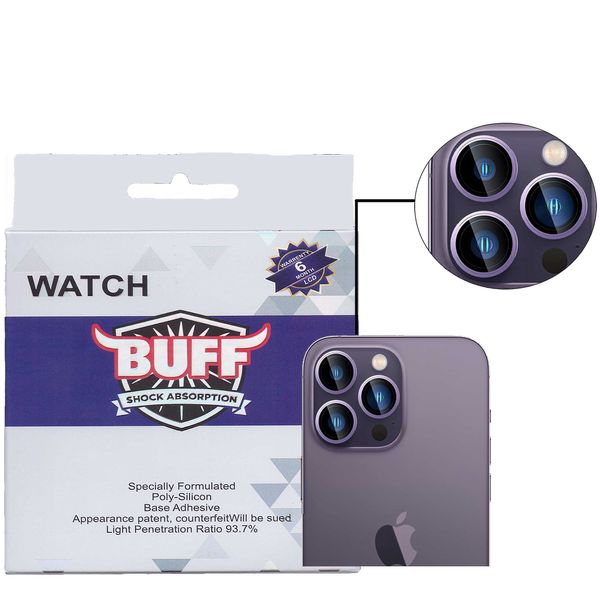 محافظ لنز دوربین بوف مدل HD-ColorLenz-G مناسب برای گوشی موبایل اپل Iphone 15 Pro Max / 15 Pro