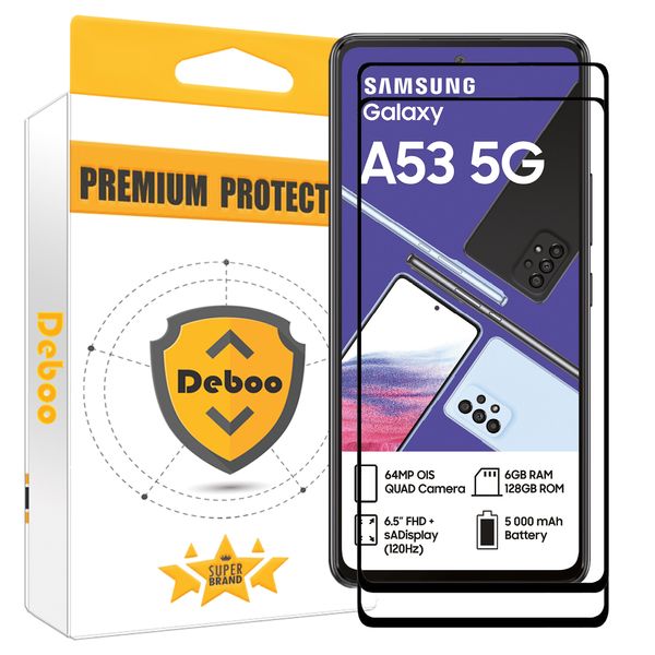 محافظ صفحه نمایش دبو مدل RH92 مناسب برای گوشی موبایل سامسونگ Galaxy A53 5G بسته دو عددی