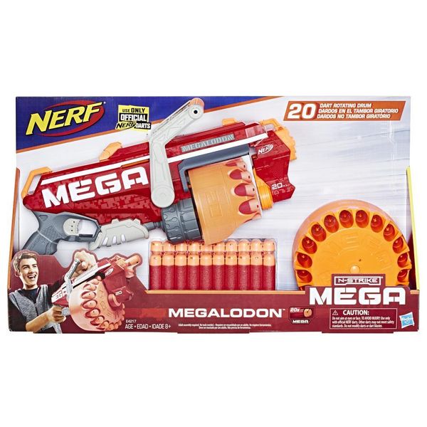 تفنگ بازی نرف مدل Megalodon کد E4217