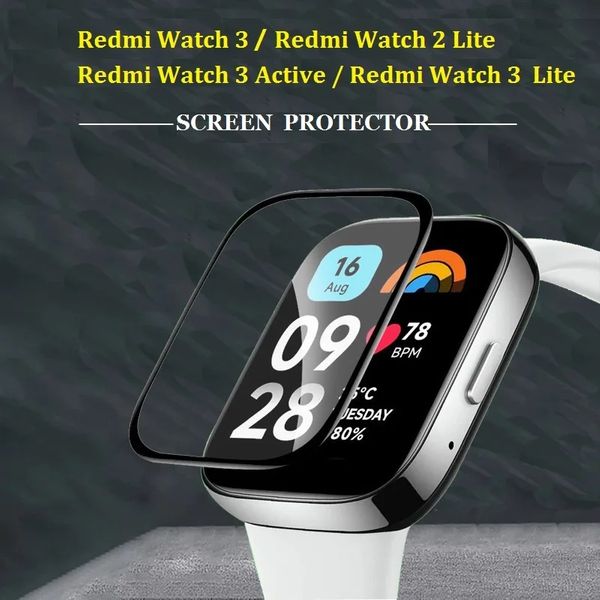 محافظ صفحه نمایش بادیگارد مدل PMMA مناسب برای ساعت هوشمند شیائومی Redmi Watch 3 Active بسته 2 عددی
