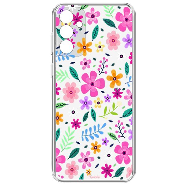 کاور طرح گل مناسب برای گوشی موبایل سامسونگ  Galaxy A55