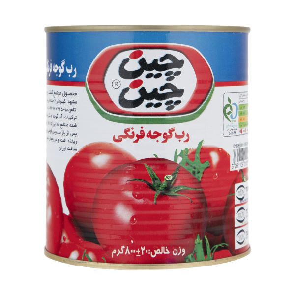 رب گوجه فرنگی چین چین -800 گرم بسته 2 عددی