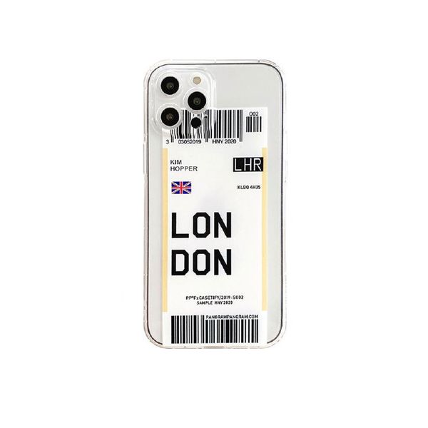 کاور جیتک مدل Air Ticket LONDON مناسب برای گوشی موبایل اپل iphone 12 Pro Max