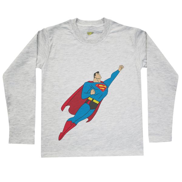 تی شرت پسرانه کارانس طرح سوپرمن مدل BTLM-1100