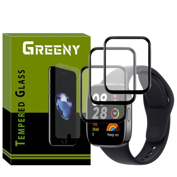 محافظ صفحه نمایش گرینی مدل GR-PM مناسب برای ساعت هوشمند شیائومی Redmi Watch 3 بسته سه عددی