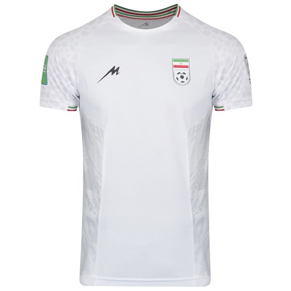 تی شرت آستین کوتاه ورزشی مردانه مروژ مدل تیم ملی ایران در جام جهانی قطر 2022 home